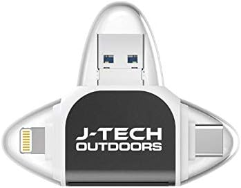 Browning Patriot Trail Oyunu Kamera Paketi 32GB Hafıza Kartı ve J-TECH iPhone/iPad/Android USB Bellek Kartı Okuyucu (24MP) |