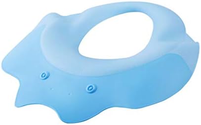 ZJF Çocuk Şampuanı Kap Pp Malzeme Su Geçirmez Kulak Koruma 0-3-10 Yaşında Geri Çekilebilir duş Başlığı (Renk: Pembe)