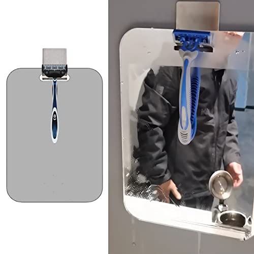 Honrane Banyo Aynası Erkek Tıraş Makyajı-Sis Aynası - Çizik Mini
