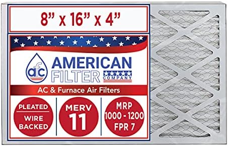 7. 5x15. 5x3. 75 Pileli HVAC Fırın/AC Hava Filtreleri MERV 11 (MPR 1900 - FPR 10) (1 Paket) AFC tarafından