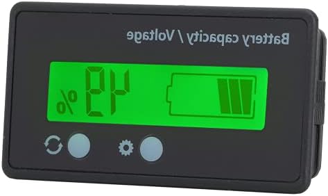 12-84 V Evrensel Pil Kapasitesi Ölçer ile LCD Arka Ekran, su Geçirmez Gerilim Göstergesi için Lityum Pil Kurşun-Asit Pil vb.(izin)