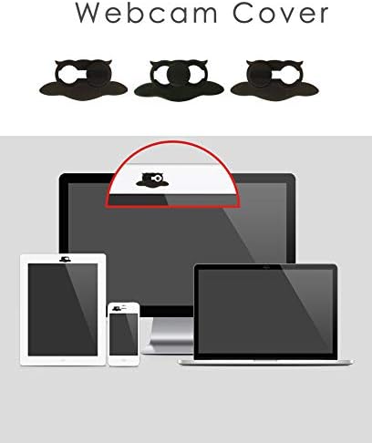 Gizlilik ve Güvenliği Korumak için Saısn Webcam Kapak Slayt Güçlü Yapıştırıcı ile 0.027 İnç Akıllı Telefonlar Tabletler Macbooks