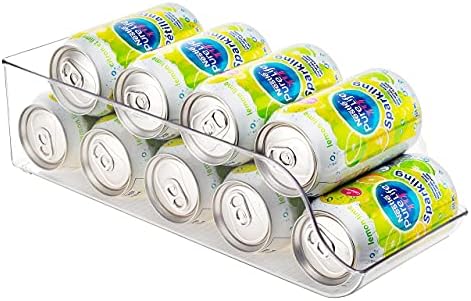 Jinamart 3 Set Buzdolabı Organizatör Kovaları Pop Soda Can Dağıtıcı içecek tutucu için Buzdolabı, Dondurucu, Mutfak, Tezgahı,