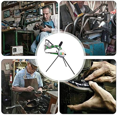 YUEWO Deri El Ayakkabı Tamir Makinesi Küçük Ağır Ayakkabıcı dikiş Makinesi ile 59 pc DIY Deri El Sanatları El Kiti alet takımı