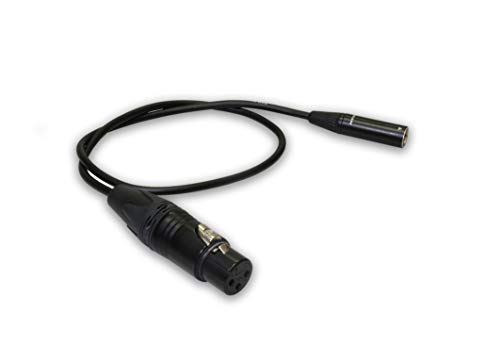 Peaklite PL - C15 Mini XLR Adaptör Kablosu için BMPCC 4 K 6 K Kameralar ve Video Yardımcı Monitör