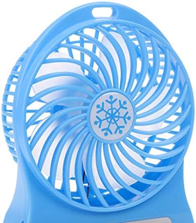 LIYUDL USB Fan hava Soğutucu Mini Masa Fanner Üçüncü Rüzgar Taşınabilir LED ışık Fanı