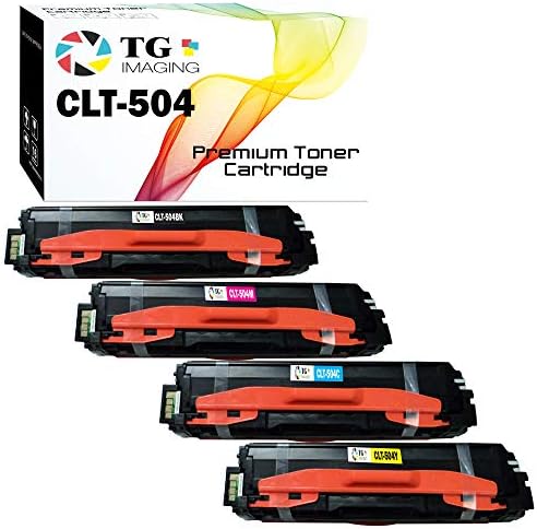 TG Görüntüleme Uyumlu Toner Kartuşu samsung için yedek CLT-504S CLT504S B/C/Y / M 4-Pack Set Çalışma için SL-C1860FW SL-C1810W