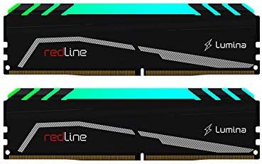 Mushkın Redline Lumına-DDR4 RGB Oyun DRAM – 16GB (2x8 Gb) UDIMM Bellek Kiti – 3200 MHz (PC4-25600) CL-16 – 288-pin 1.35 V Masaüstü