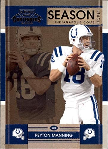 2008 Playoff Yarışmacıları 43 Peyton Manning Indianapolis Colts NFL Futbol Kartı NM-MT