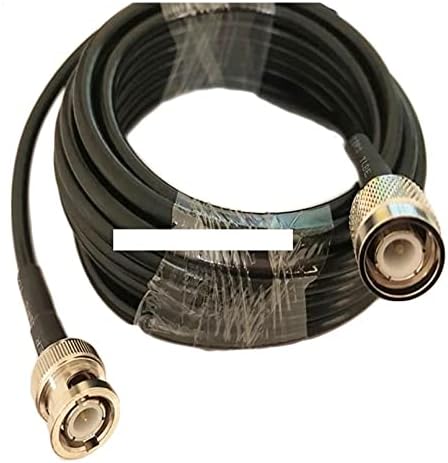 huahua BNC Erkek TNC Erkek RF Koaksiyel Uzatma bağlantı kablosu RG58 50-3 Kablo 50 cm 1 m 2 m 3 m 5 m 10 m 15 m 20 m 30 m (Renk