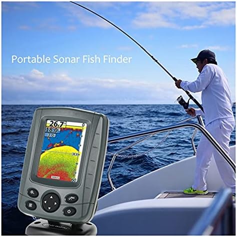 M5RU Taşınabilir Balık Bulucu Kiti 3.5 LCD Balık Bulucu Açık Balıkçılık Sonar Sensör Balıkçılık Bulucu Alarm Balık Dedektörü