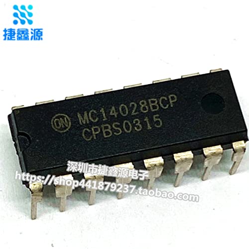 10 ADET Yeni İthal Orijinal MC14028BCP MC14028 DIP-16 Entegre Devre IC çip