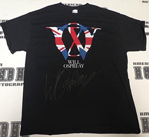 Osprey İmzalı Yeni Japonya Pro Güreş Gömlek BAS COA İmza ROH Rev WWE İmzalı Güreş Çeşitli Öğeler