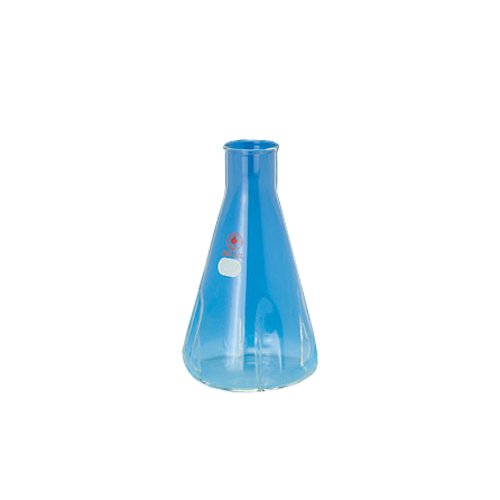 ACE GLASS 3897-08 Serisi Tripsinize Flask, Boncuklu Boyunlu, Şaşkın, 2 Kapak Boyutu, 75 mL Kapasite