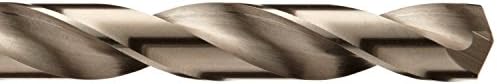 Chicago-Latrobe 550 115 Parça Ağır Hizmet Tipi Kobalt Çelik Jobber Uzunluk Matkap Ucu Seti, Altın Oksit Kaplama, Yuvarlak Şaft,