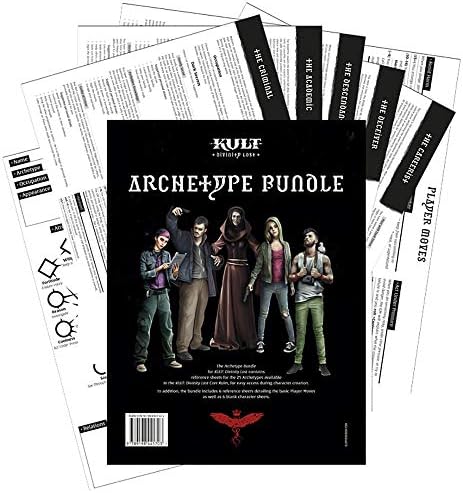 Modiphius Kult: Arketip Paketi (Kult RPG Aksesuarı)