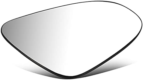 TO1325136 Fabrika Tarzı Yolcu Sağ Yan Ayna Cam Lens - Güç Ayarı | ısıtmalı cam-Toyota C-HR 18-21 ile uyumlu, Gümüş Yansıtıcı.