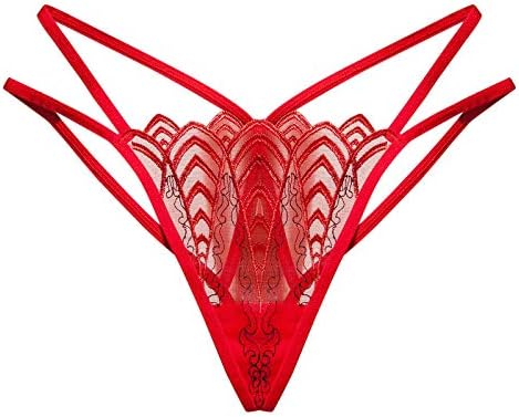 AgrinTol Külot Kadınlar için, Düşük Bel Dantel Külot Seksi Hollow Out İç Çamaşırı Yumuşak Nefes Kısa Pamuk Bikini Külot