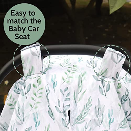 DILIMI Bebek Araba Koltuğu Kapağı ve Peekaboo Açılış Bebek Araba Koltuğu Gölgelik Bebek Erkek Kız için, yumuşak Nefes emzirme