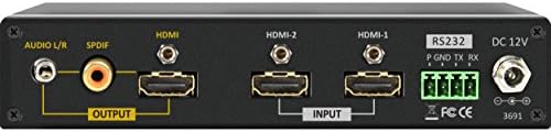 Shinybow 2x1 (2: 1) HDMI ile Dijital/Analog Ses PIP / POP Video Seçici Switcher 1080 p Ölçekleyici SB-3691 ShinybowUSA tarafından