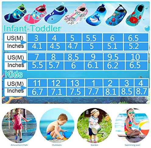 Bıgıb Yürümeye Başlayan Çocuk Yüzmek su ayakkabısı Hızlı Kuru Kaymaz Su Cilt Yalınayak spor ayakkabı Aqua Çorap Erkek Kız Yürümeye