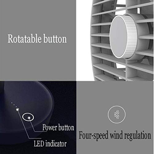 LXD Fanlar, Mini Fan, Modern Taşınabilir USB Mini Açık Gürültüsüz Fan, Mavi