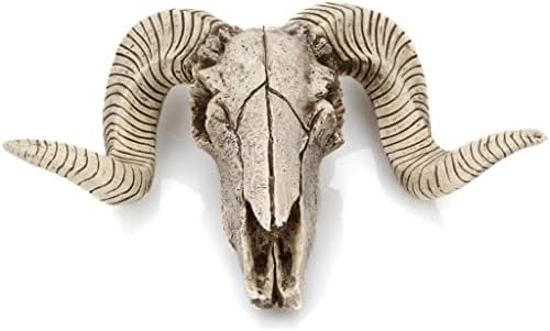 Dolity 2X Koyun Kafası Kafatası Duvar Heykel Hayvan Kafası