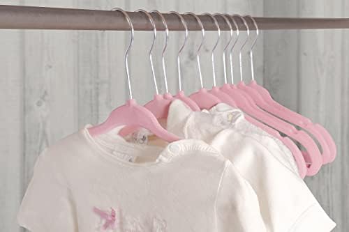 Premium 50 Kadife Askılar Kaymaz Kadife Bebek 11 İnç Askı-İnce Kadife Askılar Yerden Tasarruf Sağlayan Kadife Elbise Askıları