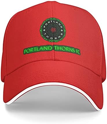 Portland THO-Rns Fc Unisex beyzbol şapkası Ayarlanabilir Sandviç Kap Düz Güneş Şapka Baba Şapka Kap