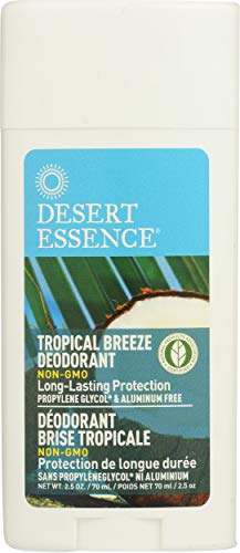 Çöl Esansı Tropikal Esinti Deodorantı-2.5 Ons-Uzun Ömürlü Koruma-Taze Tropikal Koku-Çay Ağacı Yağı-Propilen Glikol ve Alüminyum