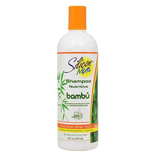 Silikon karışımı Bambu şampuanı 16 Oz