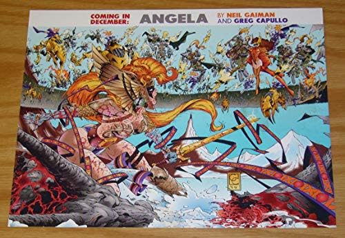 Angela Neil Gaiman ve Greg Capullo duyuru-10.5 x 8 Baskı-Resim; baskı (0124X-F)