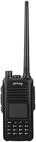 NC pofung DMR-1702 5 W 2200 mAh Renk Sscreen UV Çift Segment ile GPS Bölünmüş Şarj ve Ayrılabilir Anten Yetişkin Dijital Walkie-Talkie