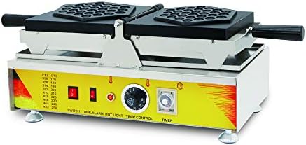 Jenerik Ticari Kullanım Yapışmaz 110 v 220 v Elektrikli Yumurta Puf Kabarcık Waffle Makinesi Makinesi Baker Demir