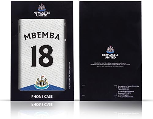 Kafa Kılıfı Tasarımları Resmi Lisanslı Newcastle United FC NUFC Siyah 125 Yıl Crest ve Desenler Yumuşak Jel Kılıf Apple iPod
