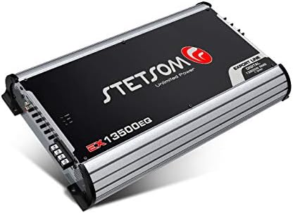 Stetsom EX 13500 EQ 1 Ohm D Sınıfı Tam Aralıklı Mono Amplifikatör