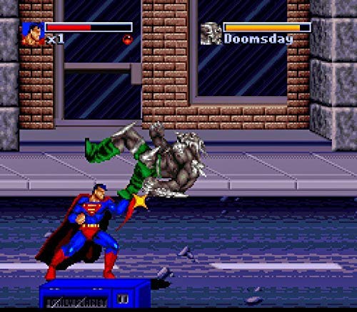 Süpermen'in Ölümü ve Dönüşü (Super Nintendo, SNES) - Üreme Video Oyunu Kartuşu