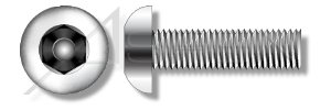 (2500 adet) M5-0.8 X 50mm Metrik Güvenlik Makine Vidaları Düğme Başkanı Hex Soket Pin Paslanmaz Çelik Aspen Bağlantı Elemanları