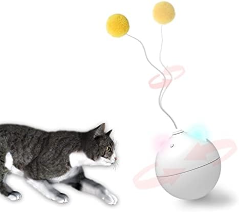 FEGOCLT Yaratıcı Elektrikli Bardak Kediler Oyuncak Akıllı Alay Haddeleme Topu Kediler Oyuncaklar led ışık Kediler Oyuncaklar