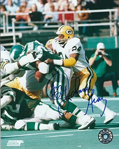İmzalı Johnnie Gray 8x10 Green Bay Packers Fotoğrafı