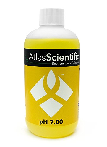 Atlas Scientific pH 7.0 Kalibrasyon Çözümü-Profesyonel Sınıf, NIST İzlenebilir-pH Metre ve Ekipmanlarını Doğru Kalibre Edin -