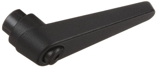 Die Cast Çinko Metrik Ayarlanabilir Sıkma Kolu, Dişli Delik, 45mm Uzunluk, 35mm Yükseklik, M4 x 0.7 mm Konu, 9mm Konu Uzunluğu