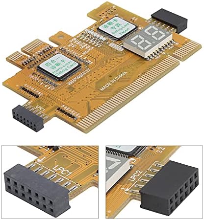 Masaüstü Teşhis Kartı, Anakart Algılama Kartı, PCI PCI‑E 2LPC 4'ü 1 arada Analiz Cihazı Anakart 2 Bit Hata Ayıklama Sonrası Test