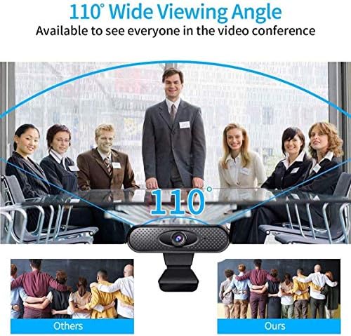YUESUO Webcam 1080 P 30fps Gürültü Azaltma Mic ile, Hızlı Odaklama, USB PC Kamera için Video Eğitim, Konferans, kayıt, Streaming