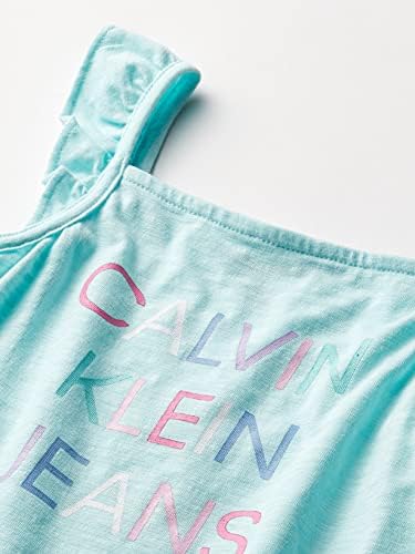 Calvin Klein baby-girls 2 parçalı Kısa Set, Üst ve Şort, Yumuşak ve Rahat