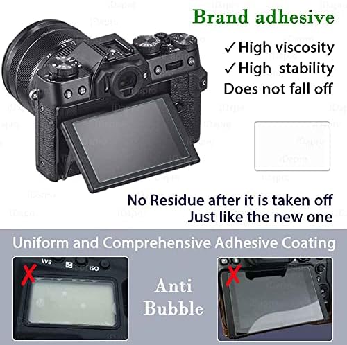 Cam Ekran Koruyucu ıçin Nikon Z7 / Z6 / Z5 [3 Paket], ıDaPro Temperli Cam ıçin Nikon Z 7 / Z 6 / Z 5 Kolay Kurulum