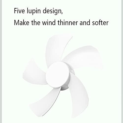 LİULİFE Masaüstü Mini Fan, 4-Speed Ayarlanabilir USB Şarj Edilebilir Fan, Taşınabilir Soğutma Fanı, Ev için Uygun, ofis, açık