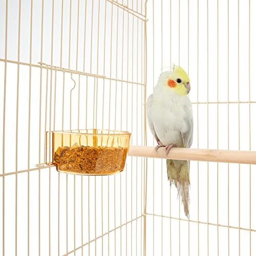 Yaheetech Açık Üst Haddeleme Papağan Kuş Kafesi için Papağanının Güneş Parakeet Yeşil Yanak Conure Orta Ölçekli Papağan kafesi