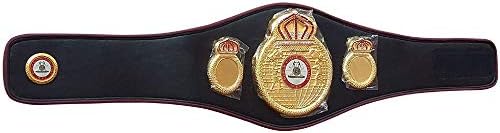 WBC WBA WBO IBF IBO Şampiyonası Boks Kemer Yetişkin Premium Kalite Deri Tam Boy Kemerler (WBA)