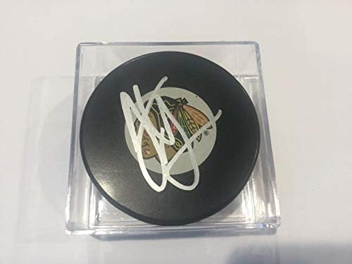 John Hayden İmzalı İmzalı Chicago Blackhawks Hokey Diski a-İmzalı NHL Diskleri